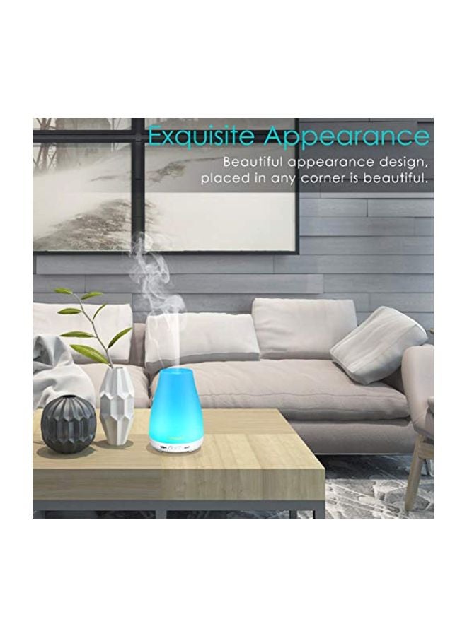 UR باور موزع الزيوت العطرية مزود بضوء LED أزرق/ أبيض 5.5x3.1بوصة - Image 5