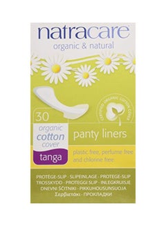 30-Piece Natural Panty Liner Set White