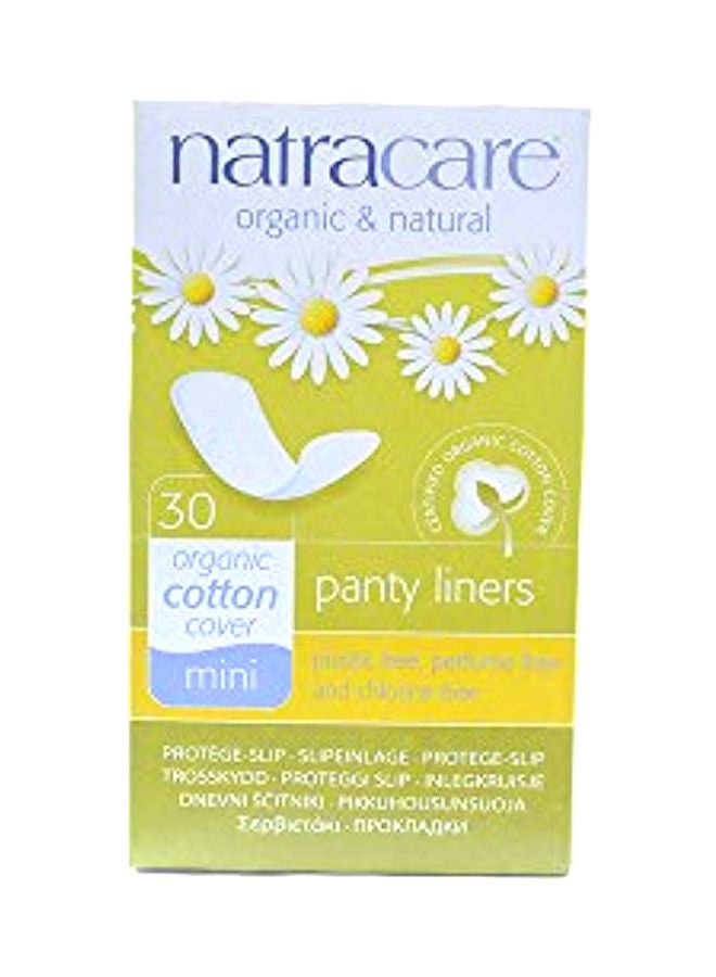 30-Piece Panty Liner Set White