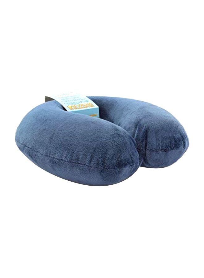 Crafty World Foam Neck Pillow Foam Dark Blue 12x11.5x3.5inch  - Image 1