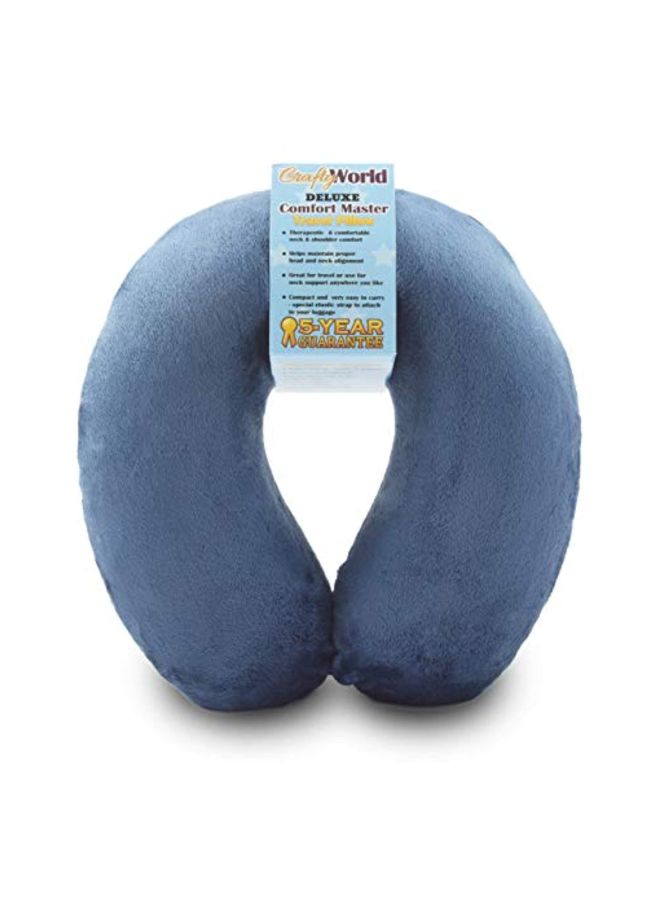 Crafty World Foam Neck Pillow Foam Dark Blue 12x11.5x3.5inch  - Image 5