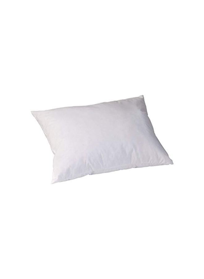 Duro-Med Hypoallergenic Bed Pillow polyester White 19x27inch - Image 1