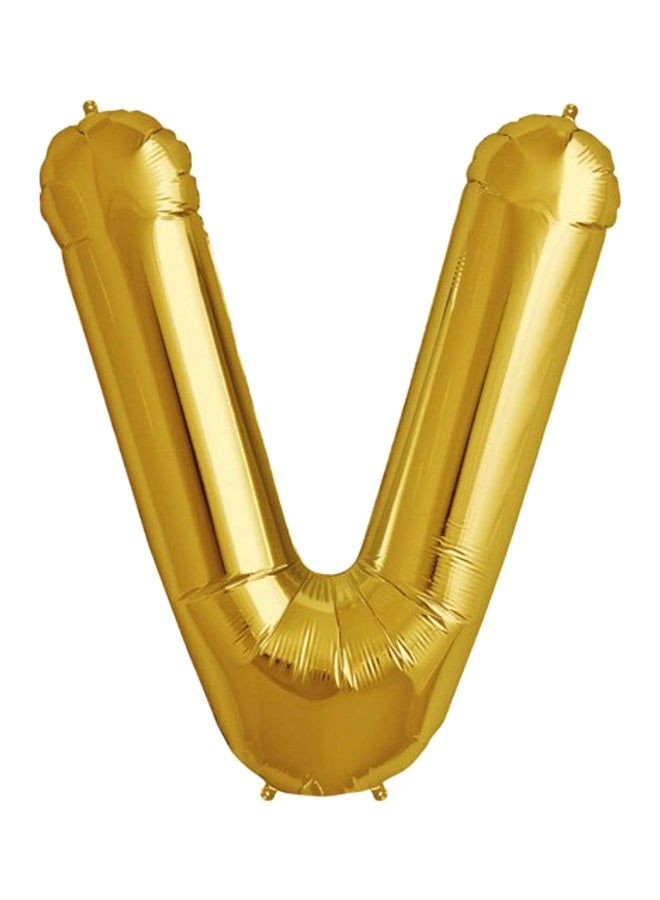 Alphabet V Shaped Foil Balloon 34inch