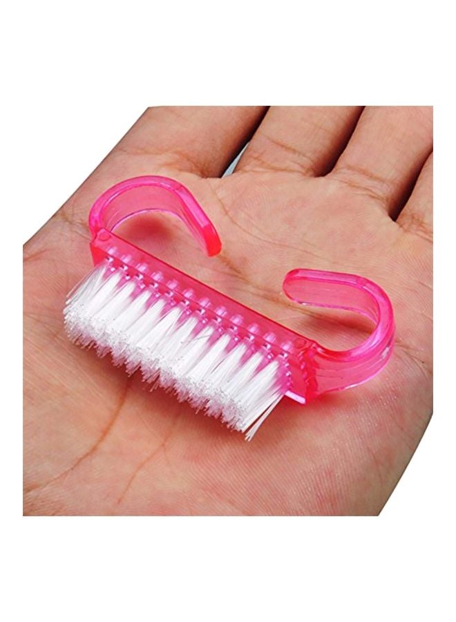 NUOMI 2-Piece Nail Brush Pink - Image 2