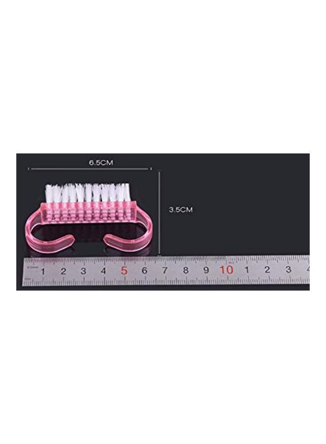 NUOMI 2-Piece Nail Brush Pink - Image 4