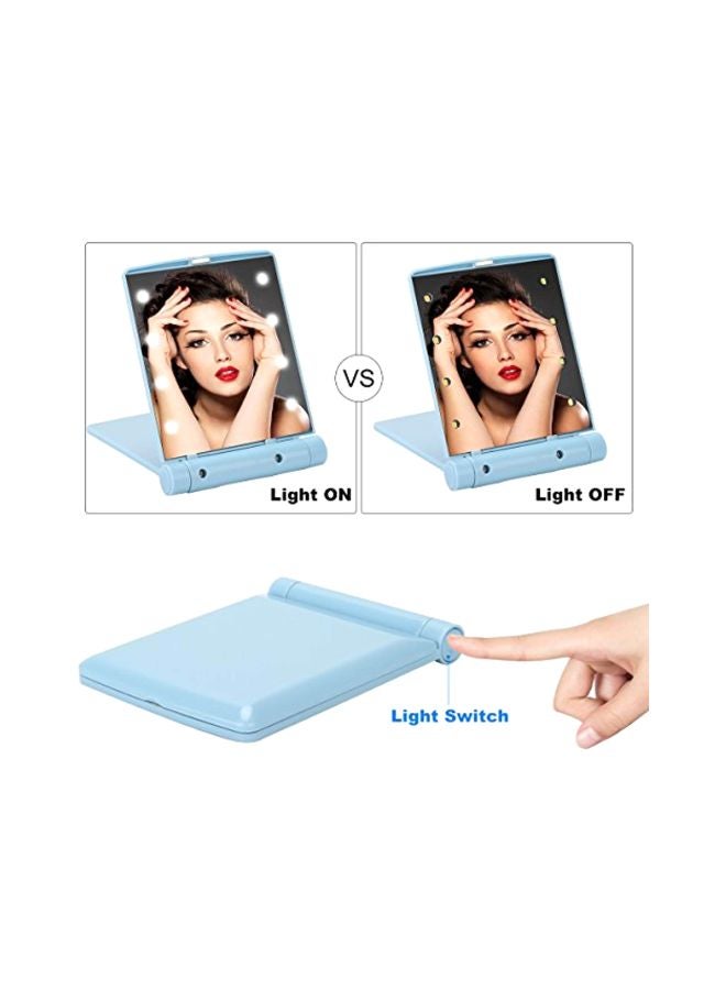 LED Folding Makeup Mirror Blue/Clear - v1574428053/N32193009A_2