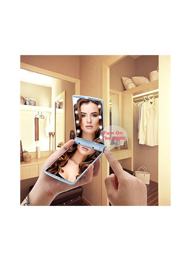 LED Folding Makeup Mirror Blue/Clear - v1574428054/N32193009A_7