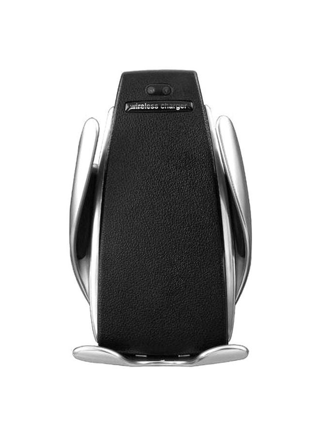 Wireless Car Phone Charger Black/Silver - Image 1