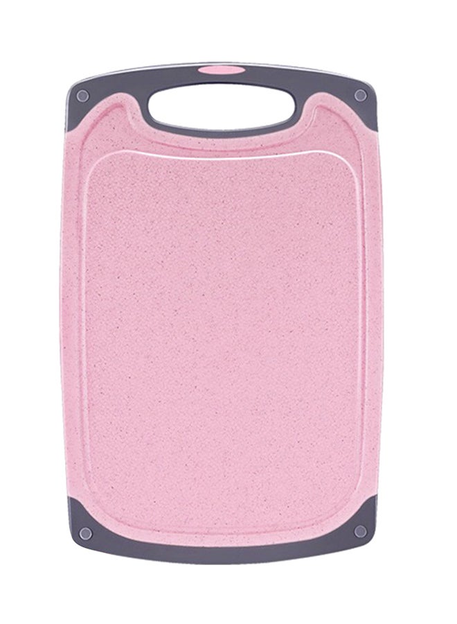 Polyethylene Cutting Board With Hang Hole Pink/Grey - Image 1