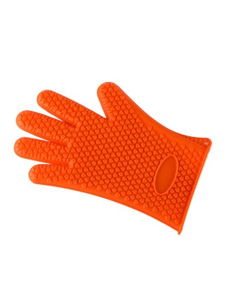 Non-Slip Insulated Silicone BBQ Grill Glove Orange - v1574432268/N32135528A_1