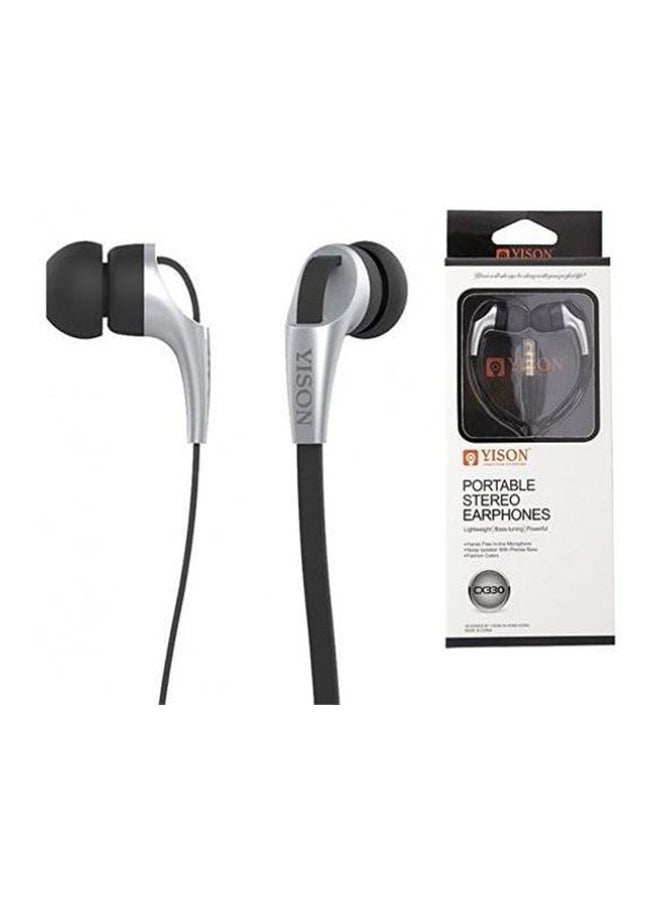 Yison CX330 Ultra Sound Wired In-Ear Earphone Black - Image 2