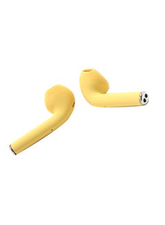12 TWS Touch Wireless  Earphone Yellow