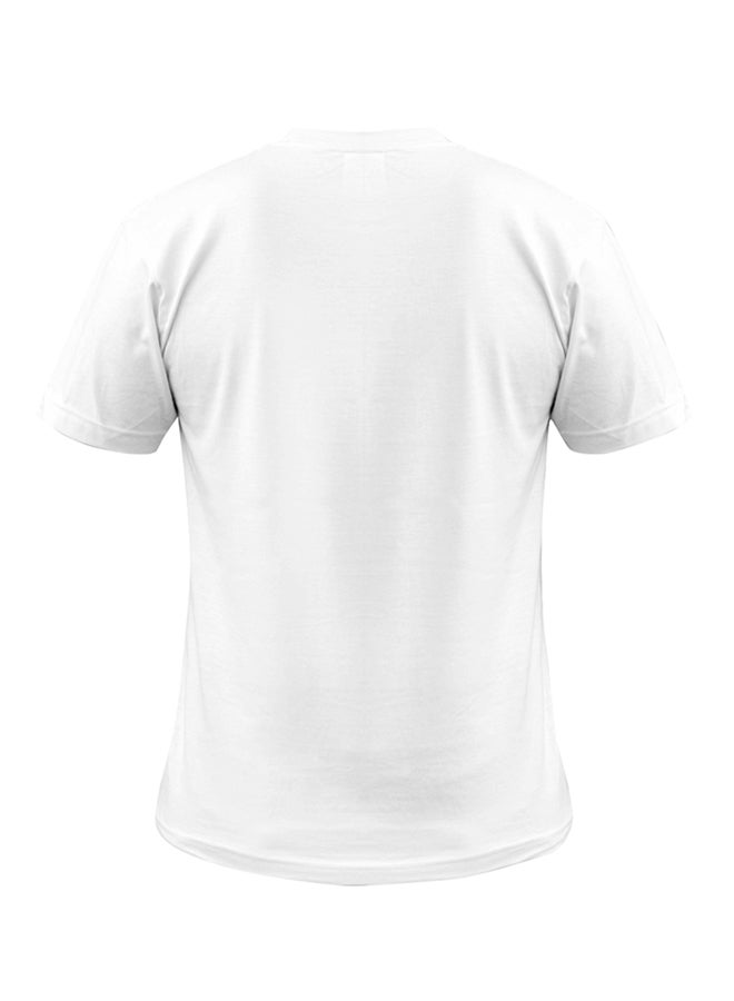 BP - The Anime Naruto Printed T-Shirt White - Image 1