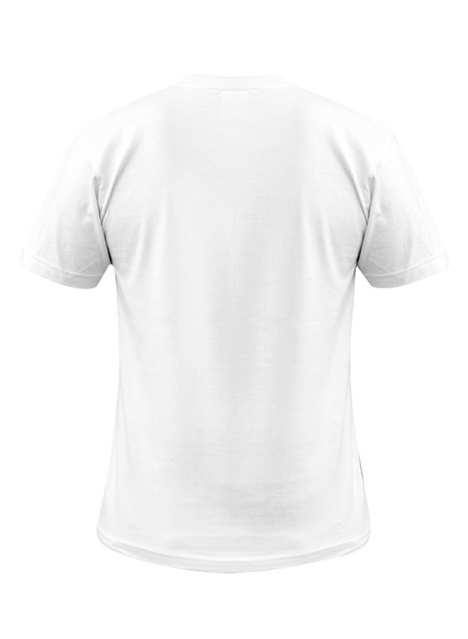 BP - The Anime Naruto Printed T-Shirt White - Image 1