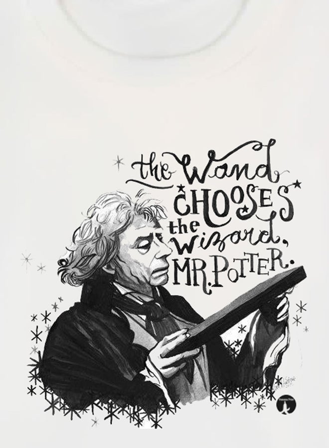 BP - Harry Potter Printed T-Shirt White - Image 1