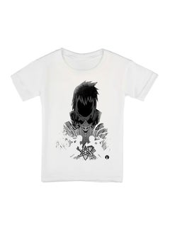 The Anime Naruto Printed T-Shirt White