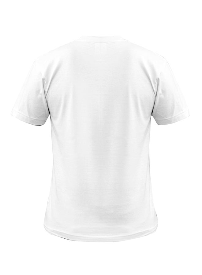 BP Magi: The Labyrinth Of Magic Printed T-Shirt White - Image 2