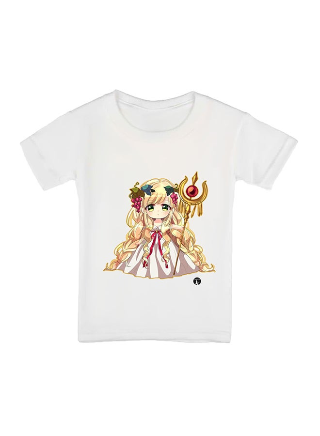 بي بي تيشيرت بطبعة من مسلسل ’Magi: The Labyrinth Of Magic’ أبيض - Image 1