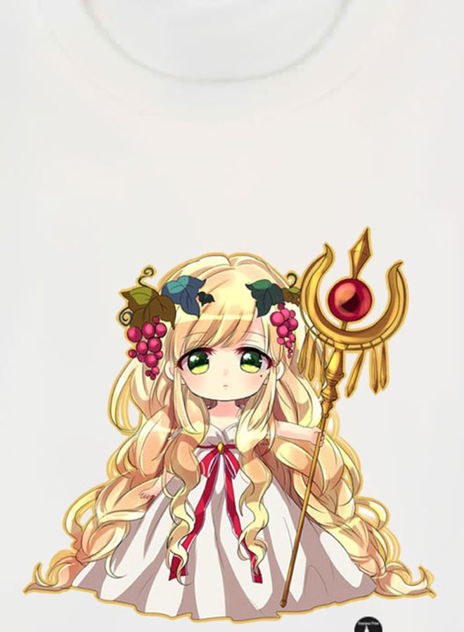 بي بي تيشيرت بطبعة من مسلسل ’Magi: The Labyrinth Of Magic’ أبيض - Image 3