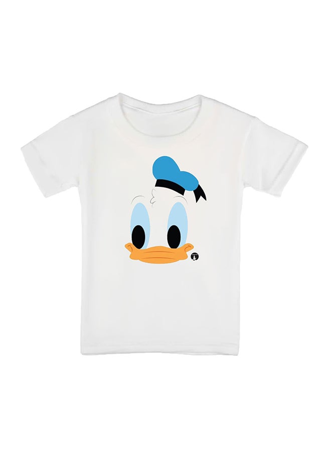 بي بي تيشيرت بطبعة ديزني أبيض - Image 1