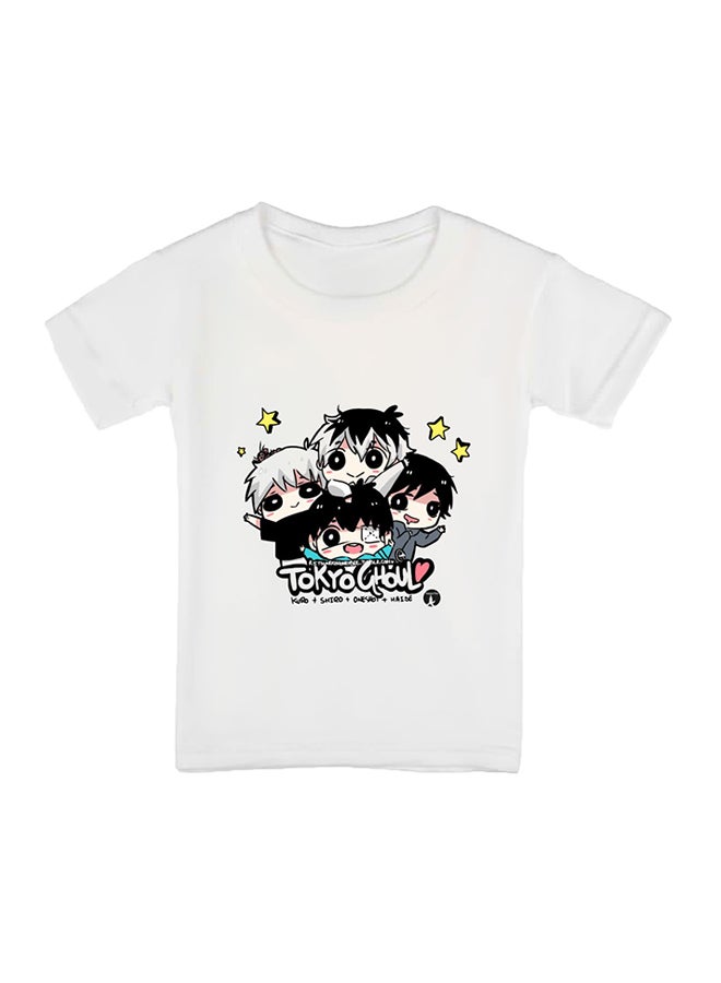BP The Anime Tokyo Ghoul Printed T-Shirt White - Image 1