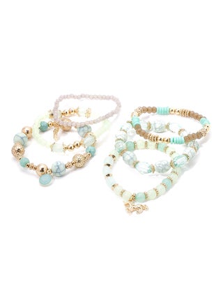 Set of 5 Assorted Charms Stackable Bangles - v1574490715/N29141233A_1