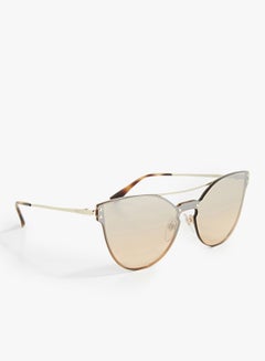 Vogue Eyewear Women's Gold Cat Eye Sunglasses  - Image 3