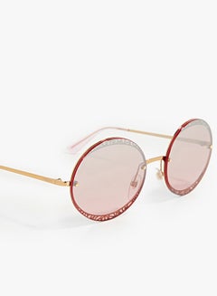 Vogue Eyewear Women's Rose Gold Round Sunglasses  - Image 1
