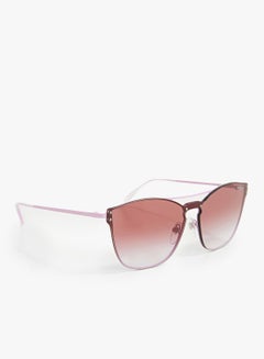 Vogue Eyewear Women's Lavender Rectangular Sunglasses  - Image 3