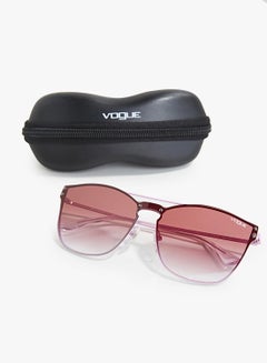 Vogue Eyewear Women's Lavender Rectangular Sunglasses  - Image 4