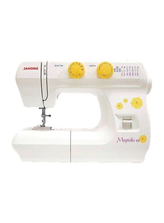 Janome Sewing Machine 12 White