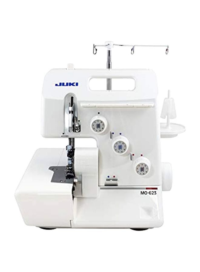 Juki Overlock Sewing Machine White 270x260x295mm