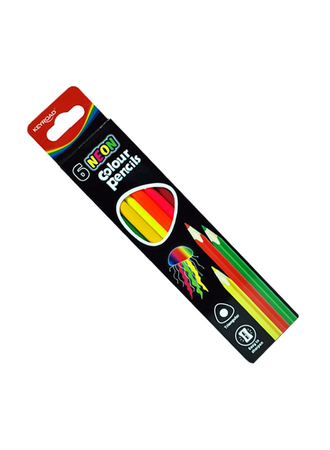 Keyroad 6 nion colour pencils KR971754 Multicolour