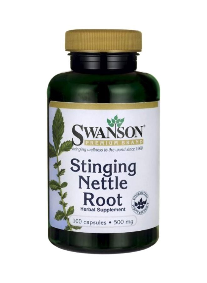 مكمل عشبي من جذر نبات القراص اللاذع - 100 كبسولة