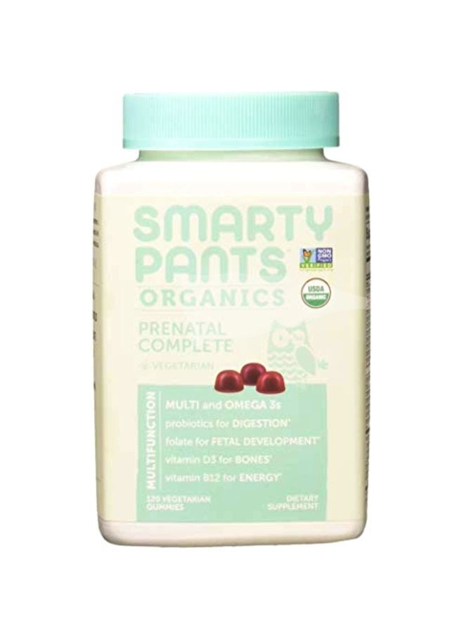 SmartyPants Organic Prenatal Complete - 120 Vegetarian Gummies - Image 1