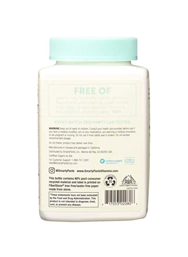 SmartyPants Organic Prenatal Complete - 120 Vegetarian Gummies - Image 2