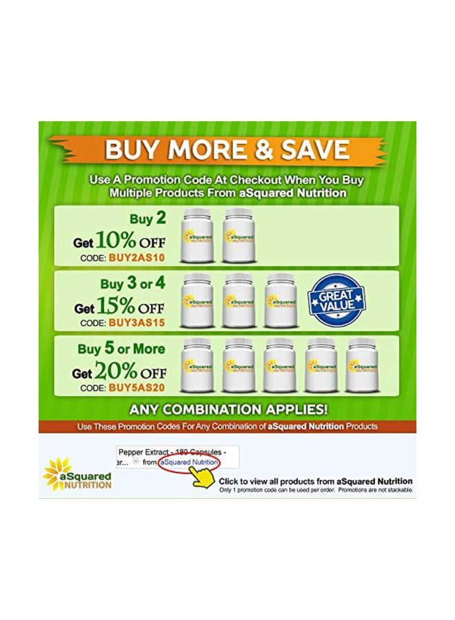 aSquared Nutrition Pure Colon Cleanse For Weight Loss - 120 Capsules - Image 5