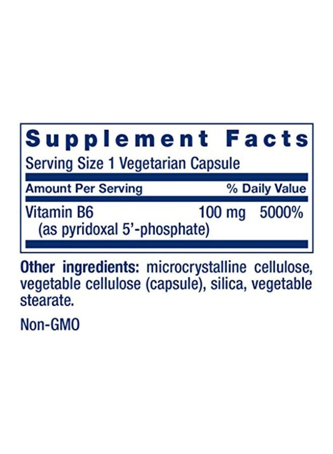 لايف إكستنشن عبوتين من كبسولات فوسفات البيريدوكسال - 60 كبسولة - Image 3