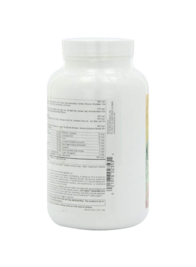 سورس ناتشورالز مكمل غذائي لايف فورس من خضراوات متنوعة - 180 قرص - Image 5