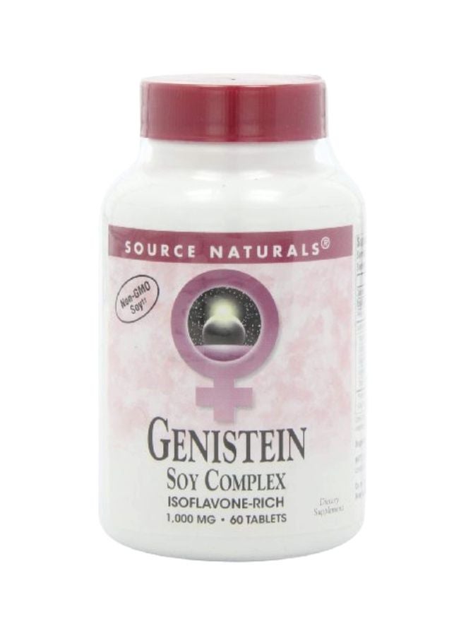 Source Naturals Genistein Soy Complex 1000mg - 60 Tablets 