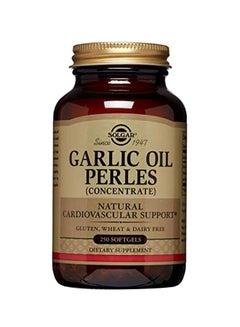 Solgar Garlic Oil Perles - 250 Softgels 