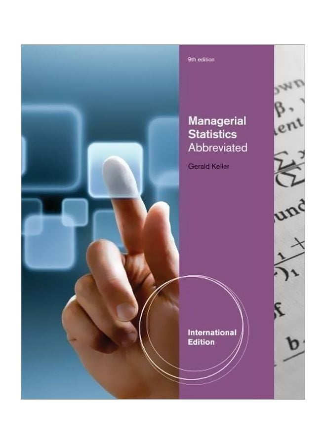 Managerial Statistics: Abbreviated Paperback English by Gerald Keller - 02/May/11 