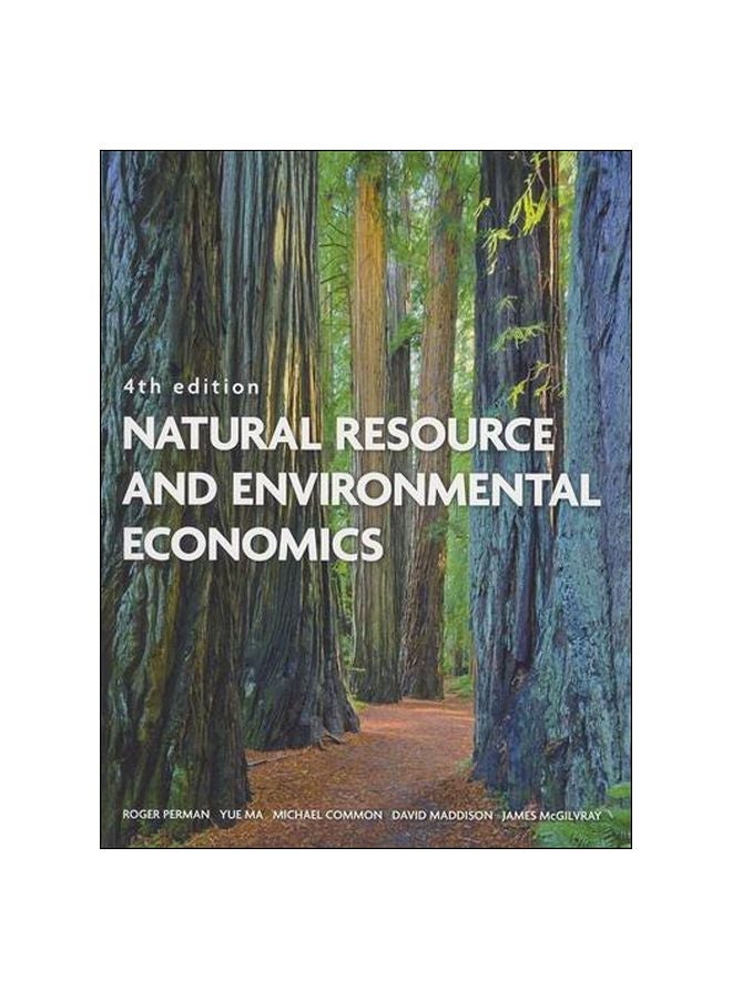 Natural Resource And Environmental Economics paperback english - 28/Nov/18 