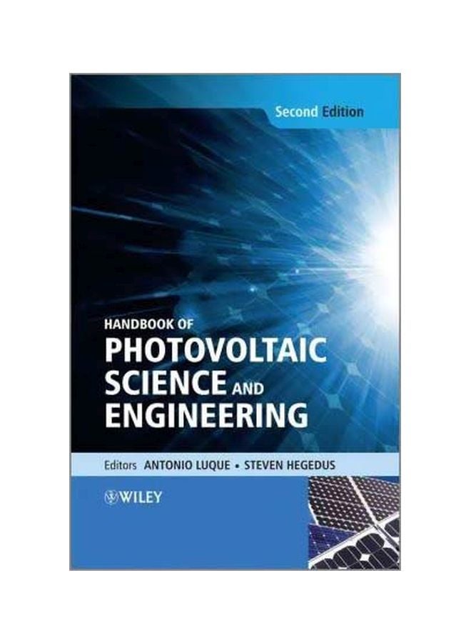 Handbook Of Photovoltaic Science And Engineering Hardcover English - 40617 