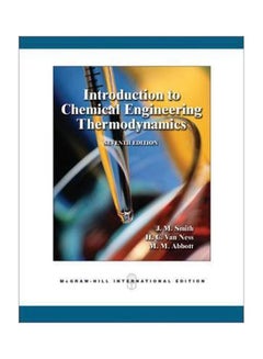 Introduction To Chemical Engineering Thermodynamics paperback english - 38337