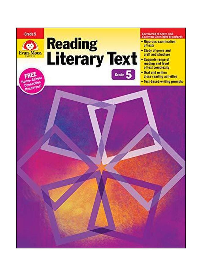 Reading Literary Text, Grade 5 Paperback English by Evan-Moor Educational Publishers - 01/Jan/15
