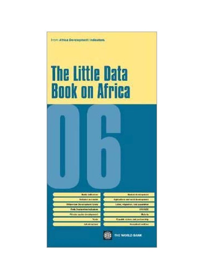 The Little Data Book On Africa 2006 paperback english - 30-Sep-06 
