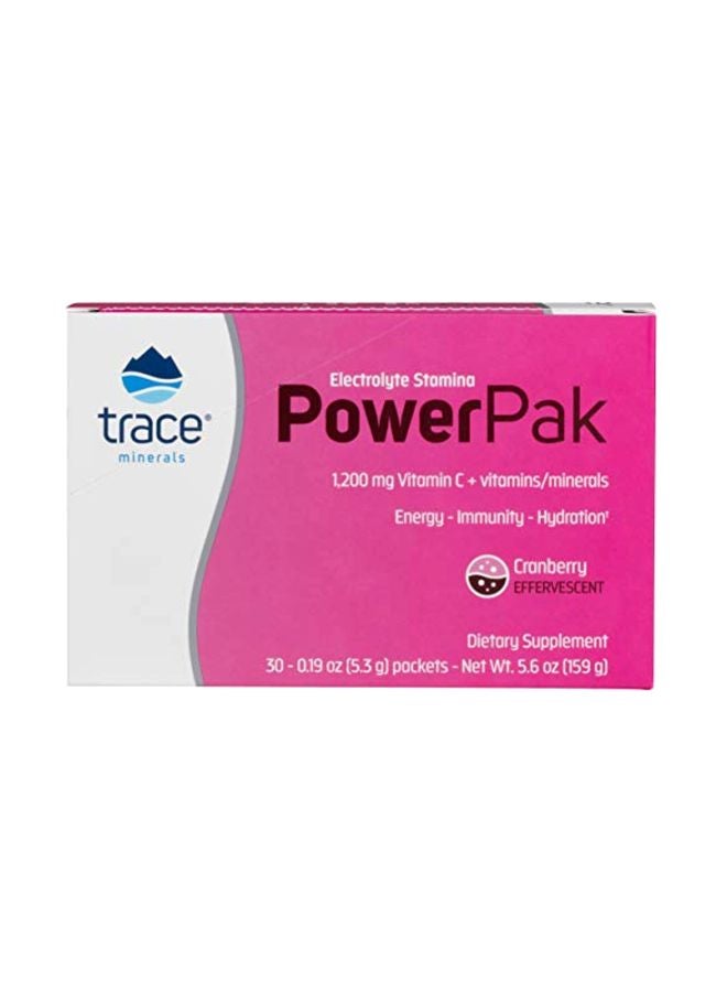 Trace Minerals Research Pack Of 30 Electrolyte Stamina PowerPak 1200mg  - Image 2