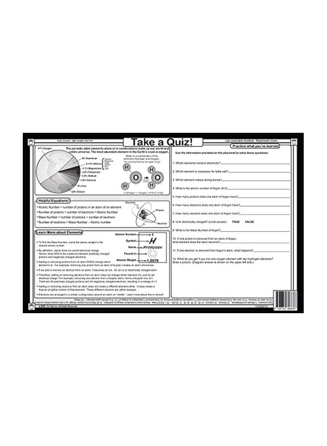 Periodic Table Placemat - v1574580457/N32241237A_2