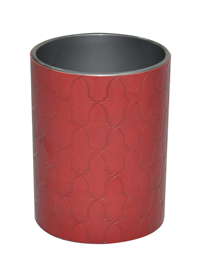 إف اي أس  حامل أقلام مصنوع من البولي يوريثان الإيطالي كستنائي - Image 1